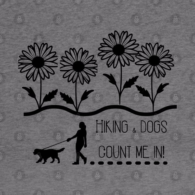 Hiking and Dogs by ThePawPrintShoppe